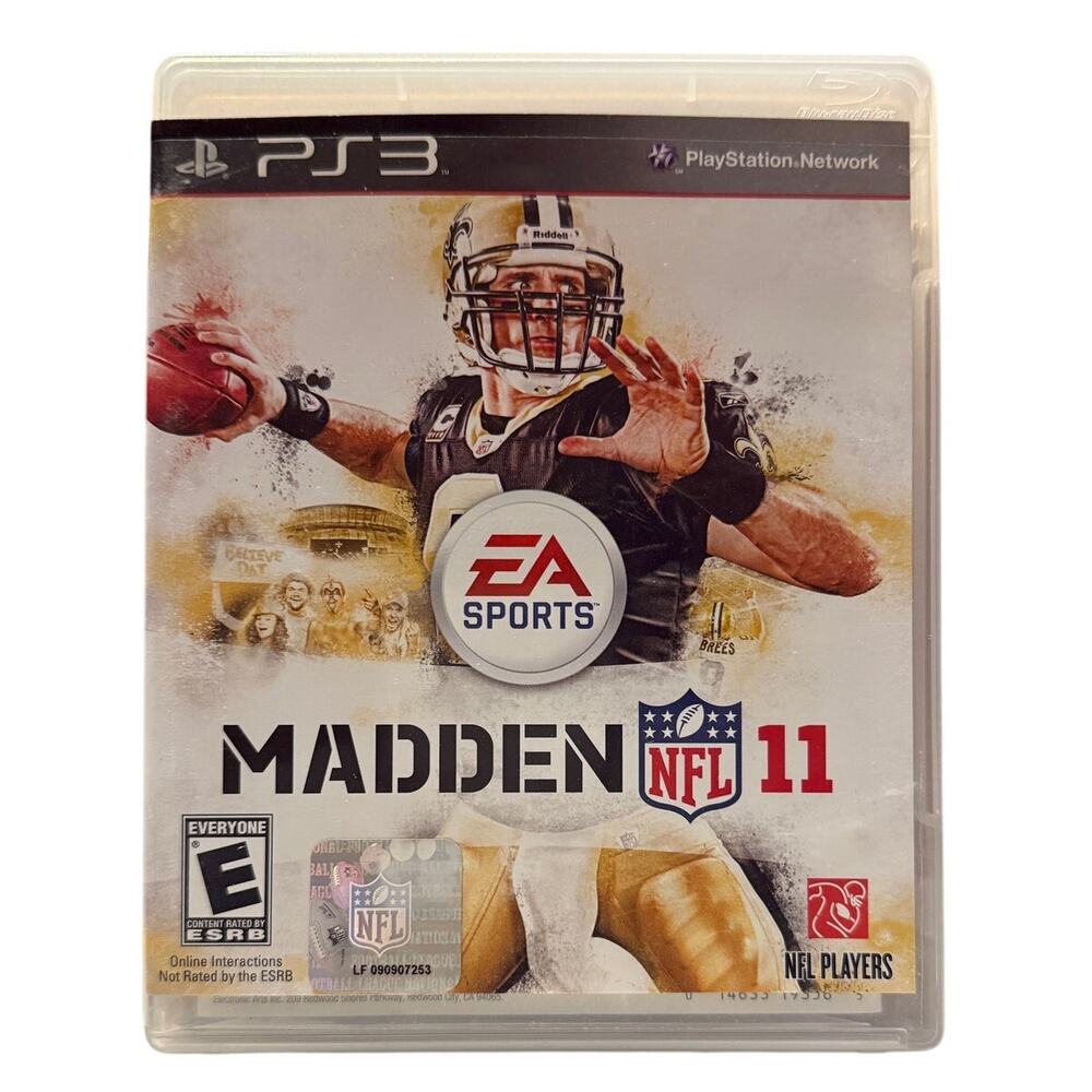 Madden NFL 11 Sony PlayStation 3, 2010 CIB Mint Condition